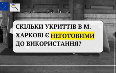 Скільки укриттів в м.Харкові є неготовими до використання?