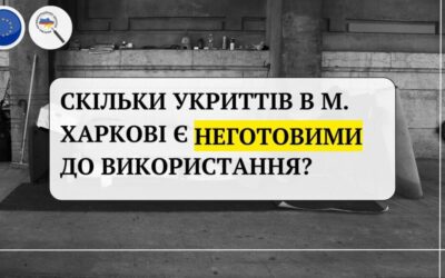 Скільки укриттів в м. Харкові є неготовими до використання?