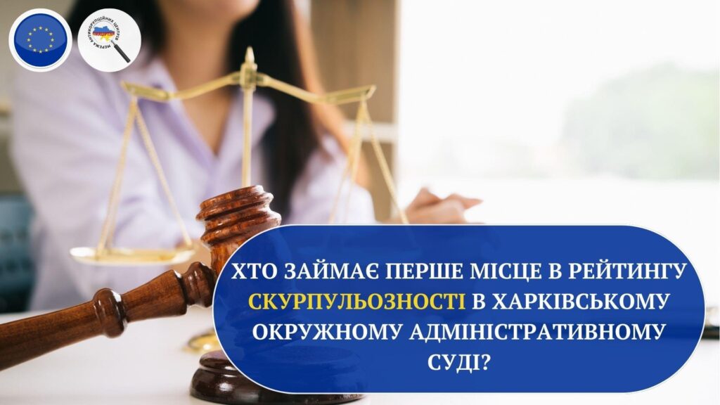 Хто з суддів займає перше місце в рейтингу перешкоджанні доступу до правосуддя в Харківському окружному адміністративному суді?